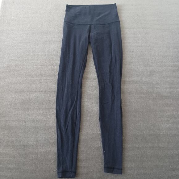 Lululemon Pants Women M Wunder Under Knit Pull On Gym Yoga Athleisure High Rise - Picture 9 of 9